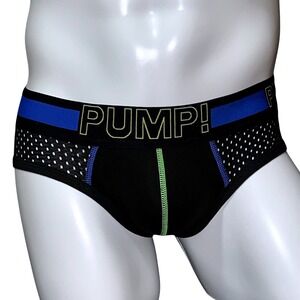 PUMP!‎ Mesh Briefs Black Size M (28-30) H489 NWT